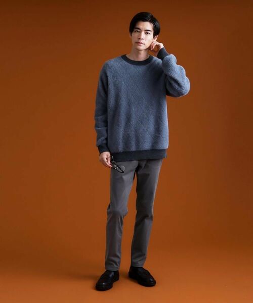 THE SHOP TK / ザ ショップ ティーケー パンツ | プレミアムスキニーパンツ WARM【裏起毛/360°ストレッチ/洗濯機OK】 | 詳細4