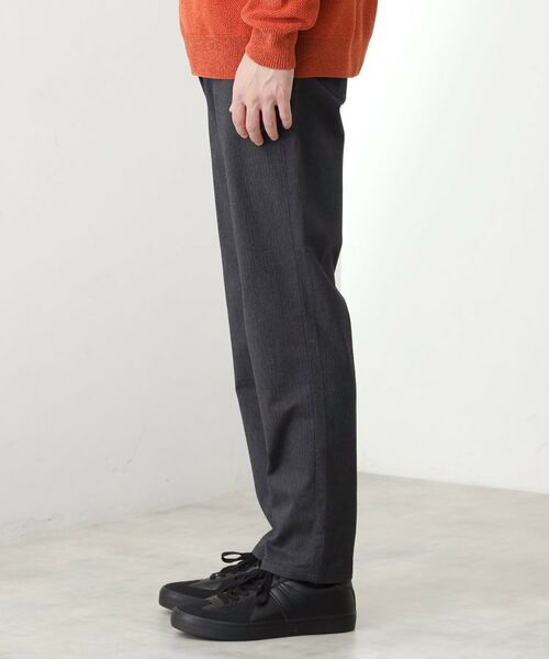 THE SHOP TK / ザ ショップ ティーケー パンツ | 7DAYSヘリンボンパンツ WARM【裏起毛/ストレッチ/洗濯機OK】 | 詳細15