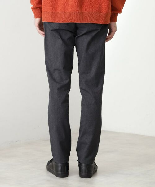 THE SHOP TK / ザ ショップ ティーケー パンツ | 7DAYSヘリンボンパンツ WARM【裏起毛/ストレッチ/洗濯機OK】 | 詳細16