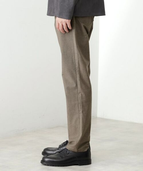 THE SHOP TK / ザ ショップ ティーケー パンツ | 7DAYSヘリンボンパンツ WARM【裏起毛/ストレッチ/洗濯機OK】 | 詳細27