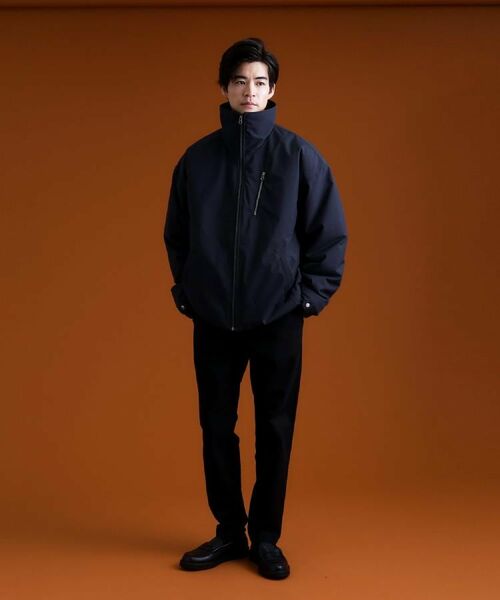 THE SHOP TK / ザ ショップ ティーケー パンツ | 7DAYSヘリンボンパンツ WARM【裏起毛/ストレッチ/洗濯機OK】 | 詳細3