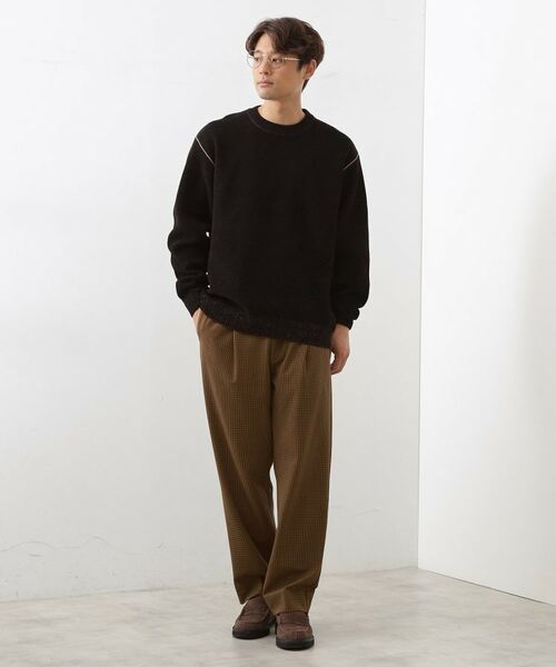 THE SHOP TK / ザ ショップ ティーケー パンツ | セミワイドイージーパンツWARM 洗濯機OK／裏起毛／ストレッチ | 詳細11