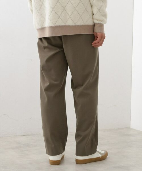 THE SHOP TK / ザ ショップ ティーケー パンツ | セミワイドイージーパンツWARM 洗濯機OK／裏起毛／ストレッチ | 詳細6