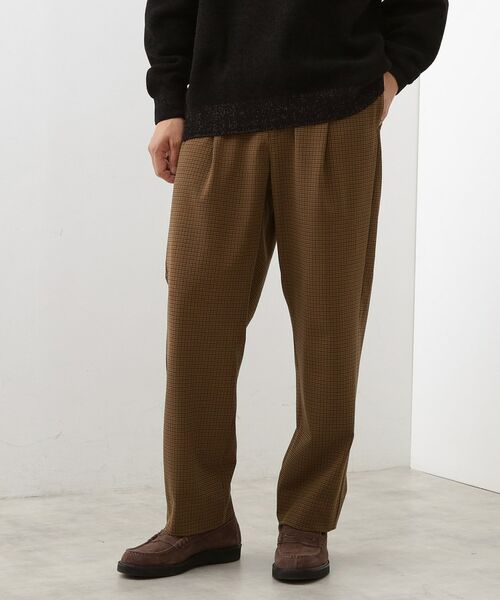 THE SHOP TK / ザ ショップ ティーケー パンツ | セミワイドイージーパンツWARM 洗濯機OK／裏起毛／ストレッチ | 詳細9