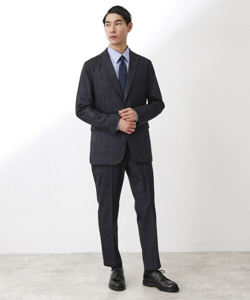 THE SHOP TK / ザ ショップ ティーケー パンツ | 起毛TRジャージスラックス【洗濯機OK／ストレッチ／セットアップ可】 | 詳細11