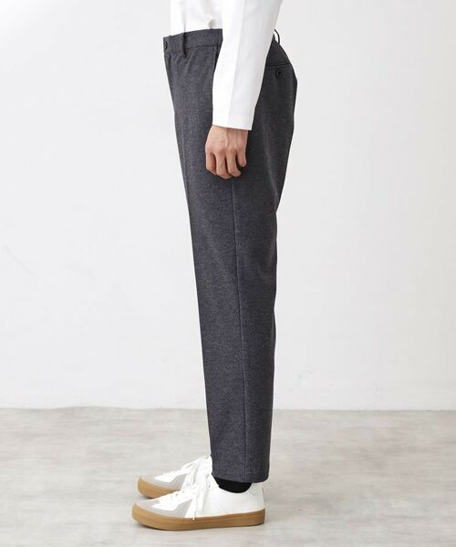 THE SHOP TK / ザ ショップ ティーケー パンツ | 起毛TRジャージスラックス【洗濯機OK／ストレッチ／セットアップ可】 | 詳細14