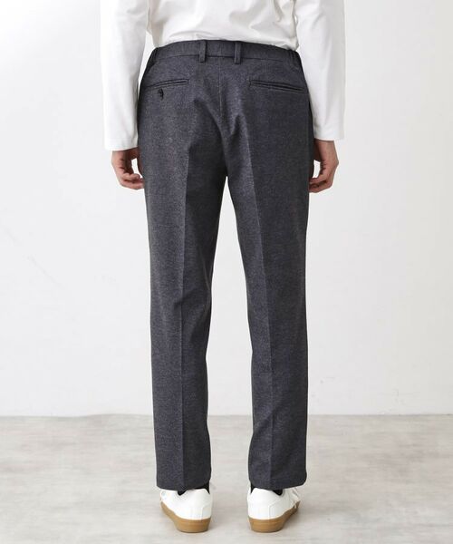 THE SHOP TK / ザ ショップ ティーケー パンツ | 起毛TRジャージスラックス【洗濯機OK／ストレッチ／セットアップ可】 | 詳細15