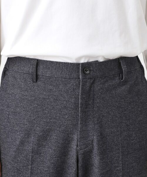 THE SHOP TK / ザ ショップ ティーケー パンツ | 起毛TRジャージスラックス【洗濯機OK／ストレッチ／セットアップ可】 | 詳細16