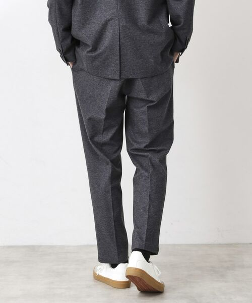 THE SHOP TK / ザ ショップ ティーケー パンツ | 起毛TRジャージスラックス【洗濯機OK／ストレッチ／セットアップ可】 | 詳細2