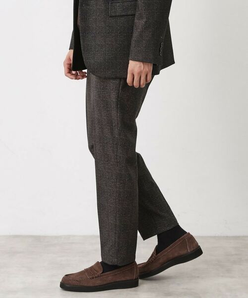 THE SHOP TK / ザ ショップ ティーケー パンツ | 起毛TRジャージスラックス【洗濯機OK／ストレッチ／セットアップ可】 | 詳細5