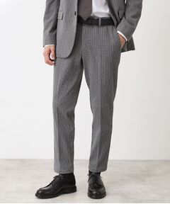 THE SHOP TK / ザ ショップ ティーケー パンツ | ツイードライクジャージスラックス【セットアップ可／洗濯機OK】