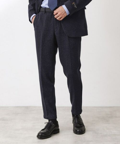 THE SHOP TK / ザ ショップ ティーケー パンツ | 尾州ホームスパンパンツ(ネイビー(694))