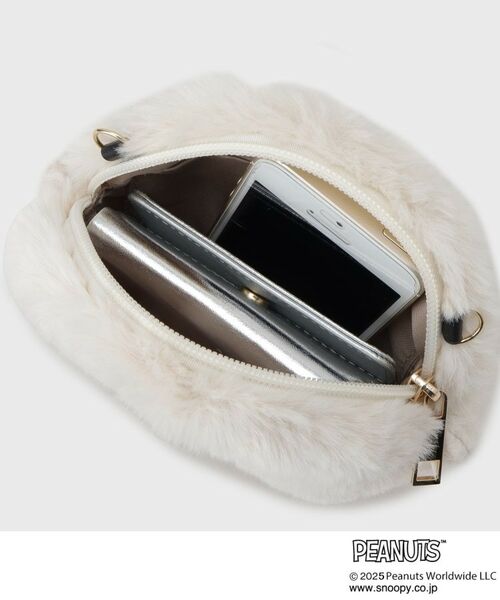 THE SHOP TK / ザ ショップ ティーケー ショルダーバッグ | PEANUTS/ピーナッツ チャーリー・ブラウン ファーポーチ | 詳細11