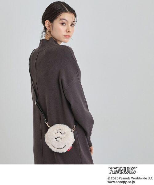 THE SHOP TK / ザ ショップ ティーケー ショルダーバッグ | PEANUTS/ピーナッツ チャーリー・ブラウン ファーポーチ | 詳細4