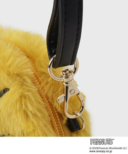 THE SHOP TK / ザ ショップ ティーケー ショルダーバッグ | PEANUTS/ピーナッツ ウッドストック ファーポーチ | 詳細13