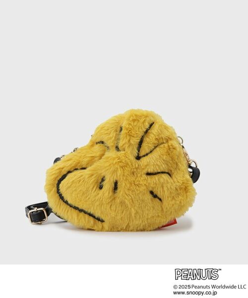 THE SHOP TK / ザ ショップ ティーケー ショルダーバッグ | PEANUTS/ピーナッツ ウッドストック ファーポーチ | 詳細6