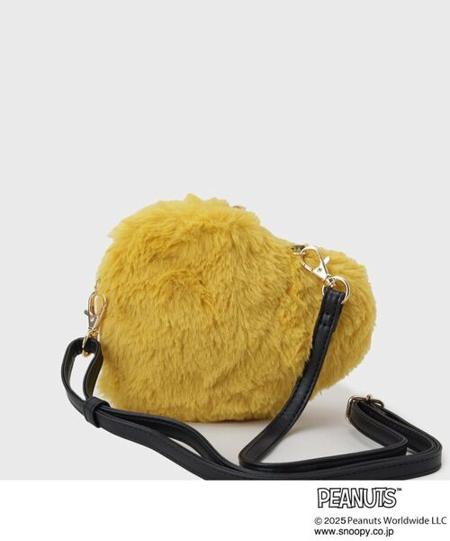 THE SHOP TK / ザ ショップ ティーケー ショルダーバッグ | PEANUTS/ピーナッツ ウッドストック ファーポーチ | 詳細8