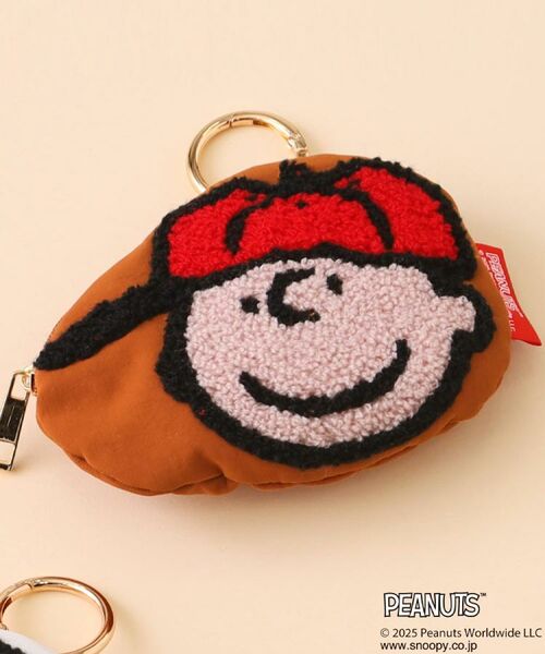 THE SHOP TK / ザ ショップ ティーケー エコバッグ | PEANUTS/ピーナッツ ポーチ付エコバッグ(キャメルブラウン(041))