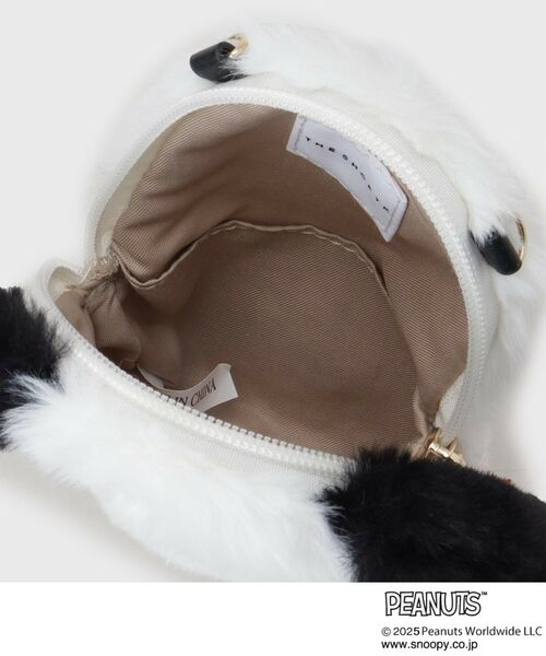 THE SHOP TK / ザ ショップ ティーケー ショルダーバッグ | PEANUTS/ピーナッツ スヌーピー ファーポーチ | 詳細10