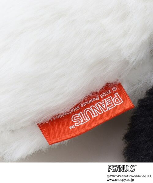 THE SHOP TK / ザ ショップ ティーケー ショルダーバッグ | PEANUTS/ピーナッツ スヌーピー ファーポーチ | 詳細14