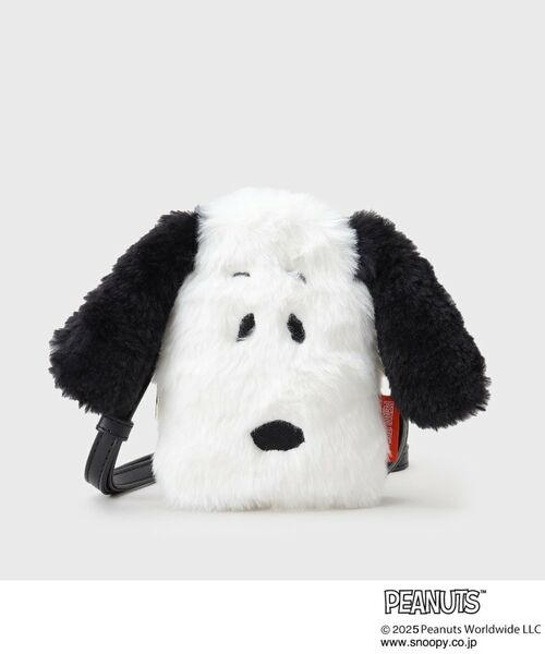 THE SHOP TK / ザ ショップ ティーケー ショルダーバッグ | PEANUTS/ピーナッツ スヌーピー ファーポーチ | 詳細6