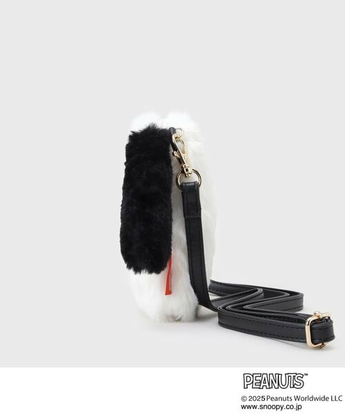 THE SHOP TK / ザ ショップ ティーケー ショルダーバッグ | PEANUTS/ピーナッツ スヌーピー ファーポーチ | 詳細7