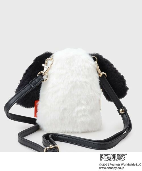 THE SHOP TK / ザ ショップ ティーケー ショルダーバッグ | PEANUTS/ピーナッツ スヌーピー ファーポーチ | 詳細8