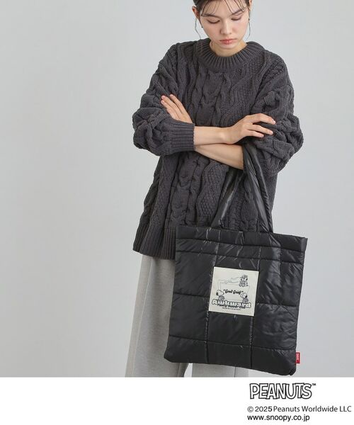 THE SHOP TK / ザ ショップ ティーケー トートバッグ | PEANUTS/ピーナッツ キルトトートバッグ | 詳細3