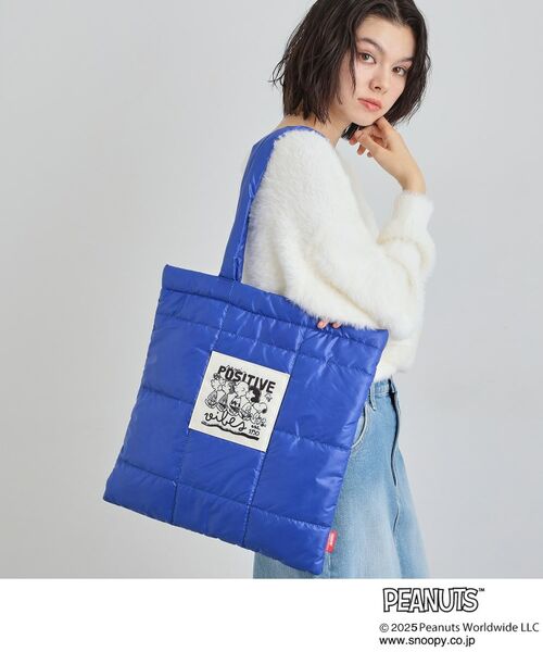 THE SHOP TK / ザ ショップ ティーケー トートバッグ | PEANUTS/ピーナッツ キルトトートバッグ | 詳細5