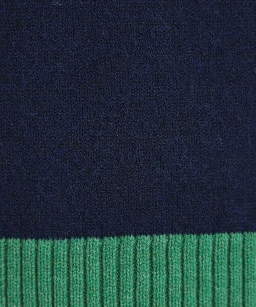 THE SHOP TK / ザ ショップ ティーケー ニット・セーター | インしないで着られる カラーブロックニット | 詳細12