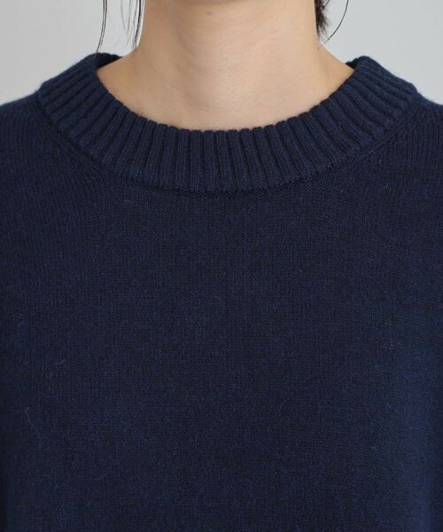 THE SHOP TK / ザ ショップ ティーケー ニット・セーター | インしないで着られる カラーブロックニット | 詳細16