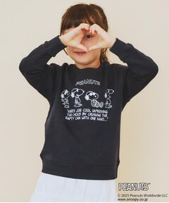 THE SHOP TK / ザ ショップ ティーケー スウェット | 【110-160】PEANUTS/ピーナッツ スヌーピープリントスウェット 親子リンク