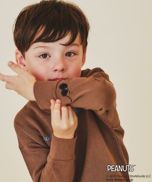 THE SHOP TK / ザ ショップ ティーケー スウェット | 【110-160】PEANUTS/ピーナッツ スヌーピープリントスウェット 親子リンク | 詳細2