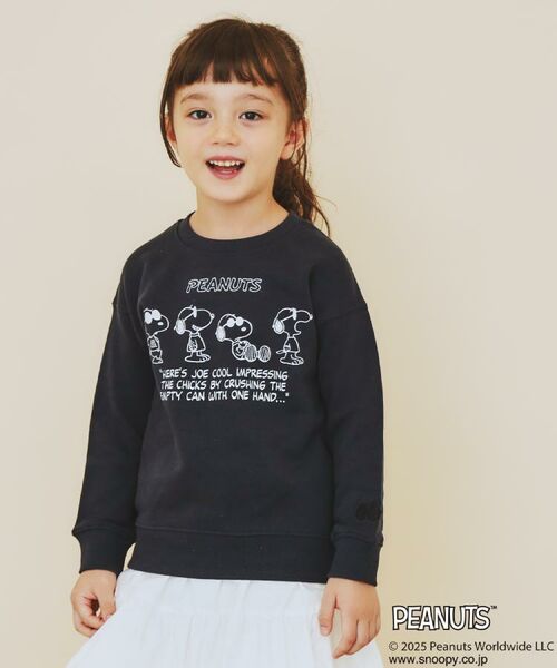 THE SHOP TK / ザ ショップ ティーケー スウェット | 【110-160】PEANUTS/ピーナッツ スヌーピープリントスウェット 親子リンク | 詳細6