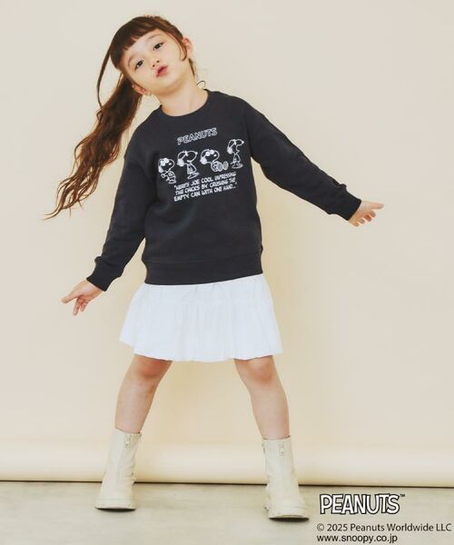 THE SHOP TK / ザ ショップ ティーケー スウェット | 【110-160】PEANUTS/ピーナッツ スヌーピープリントスウェット 親子リンク | 詳細7