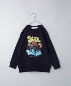 THE SHOP TK / ザ ショップ ティーケー スウェット | 【110－160/3柄×2色】ミニ裏毛ロゴプルオーバー