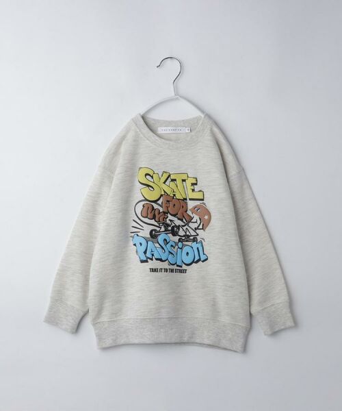 THE SHOP TK / ザ ショップ ティーケー スウェット | 【110－160/3柄×2色】ミニ裏毛ロゴプルオーバー | 詳細14