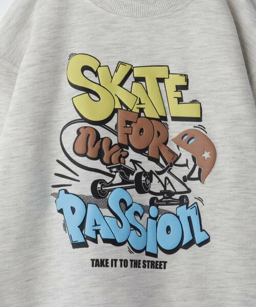 THE SHOP TK / ザ ショップ ティーケー スウェット | 【110－160/3柄×2色】ミニ裏毛ロゴプルオーバー | 詳細15