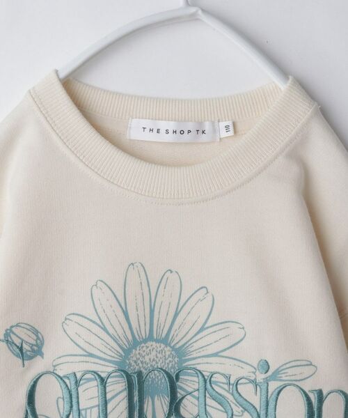 THE SHOP TK / ザ ショップ ティーケー スウェット | 【110－160/3柄×2色】ミニ裏毛ロゴプルオーバー | 詳細22