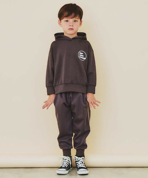 THE SHOP TK / ザ ショップ ティーケー パーカー | 【110－160】ダンボールプルパーカ/セットアップ可 | 詳細1