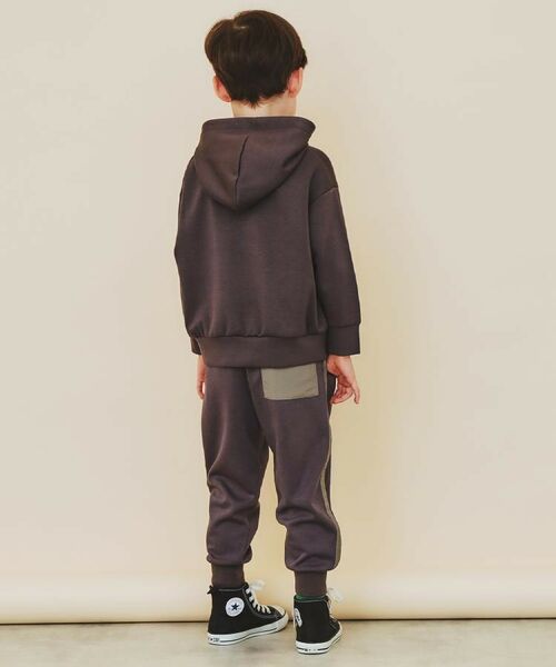 THE SHOP TK / ザ ショップ ティーケー パーカー | 【110－160】ダンボールプルパーカ/セットアップ可 | 詳細3