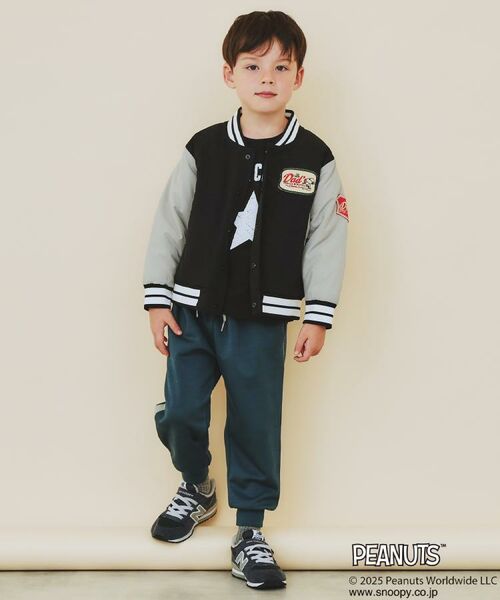 THE SHOP TK / ザ ショップ ティーケー その他アウター | 【110-160】PEANUTS / ピーナッツ 刺繡スタジャン | 詳細2