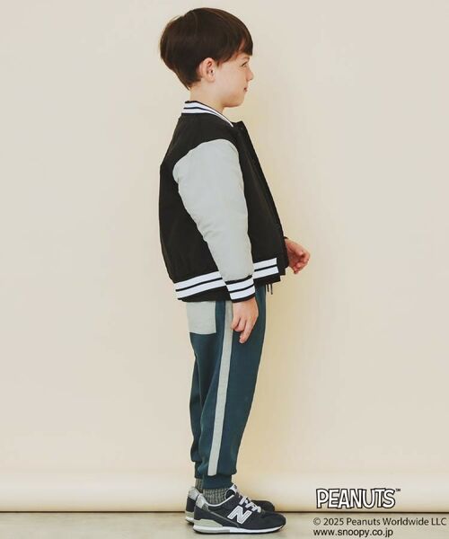 THE SHOP TK / ザ ショップ ティーケー その他アウター | 【110-160】PEANUTS / ピーナッツ 刺繡スタジャン | 詳細3