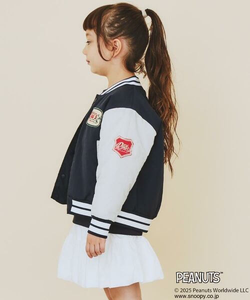 THE SHOP TK / ザ ショップ ティーケー その他アウター | 【110-160】PEANUTS / ピーナッツ 刺繡スタジャン | 詳細4
