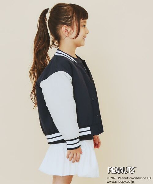 THE SHOP TK / ザ ショップ ティーケー その他アウター | 【110-160】PEANUTS / ピーナッツ 刺繡スタジャン | 詳細5