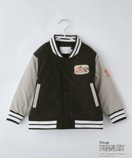 THE SHOP TK / ザ ショップ ティーケー その他アウター | 【110-160】PEANUTS / ピーナッツ 刺繡スタジャン | 詳細8