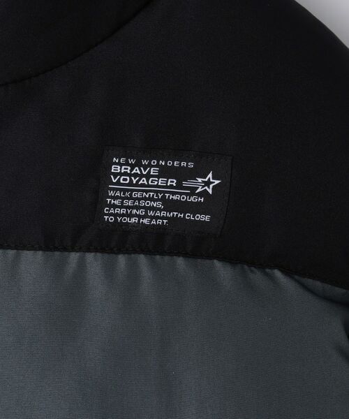 THE SHOP TK / ザ ショップ ティーケー レザーブルゾン・ジャケット | 【110-160】スタンドネック中綿ブルゾン | 詳細21