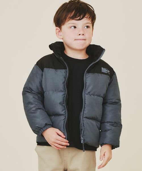 THE SHOP TK / ザ ショップ ティーケー レザーブルゾン・ジャケット | 【110-160】スタンドネック中綿ブルゾン | 詳細8