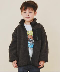 THE SHOP TK / ザ ショップ ティーケー レザーブルゾン・ジャケット | 【110－160】ボアリバーシブブルゾン/洗濯機OK