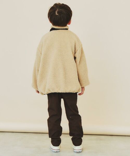 THE SHOP TK / ザ ショップ ティーケー レザーブルゾン・ジャケット | 【110－160】ボアリバーシブブルゾン/洗濯機OK | 詳細3